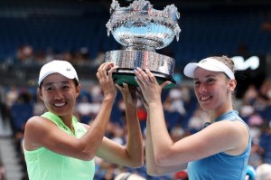 MK体育官方入口-张帅勇夺澳网女双冠军！莱巴金娜击败萨巴伦卡问鼎女单